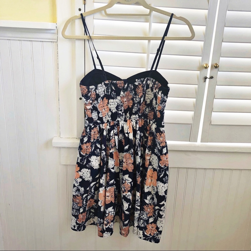 Band of Gypsies Navy Blush Bustier Sundress Small - Picture 3 of 7